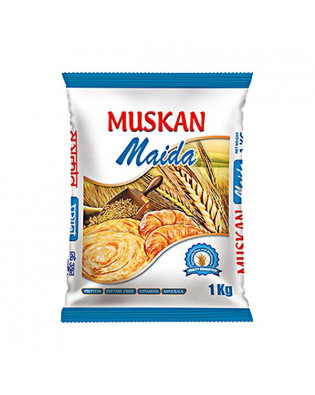 Muskan হোয়াইট ফ্লাওয়ার (ময়দা) - 1kg